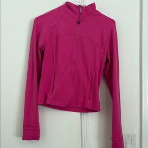 Lululemon sonic pink cropped define jacket